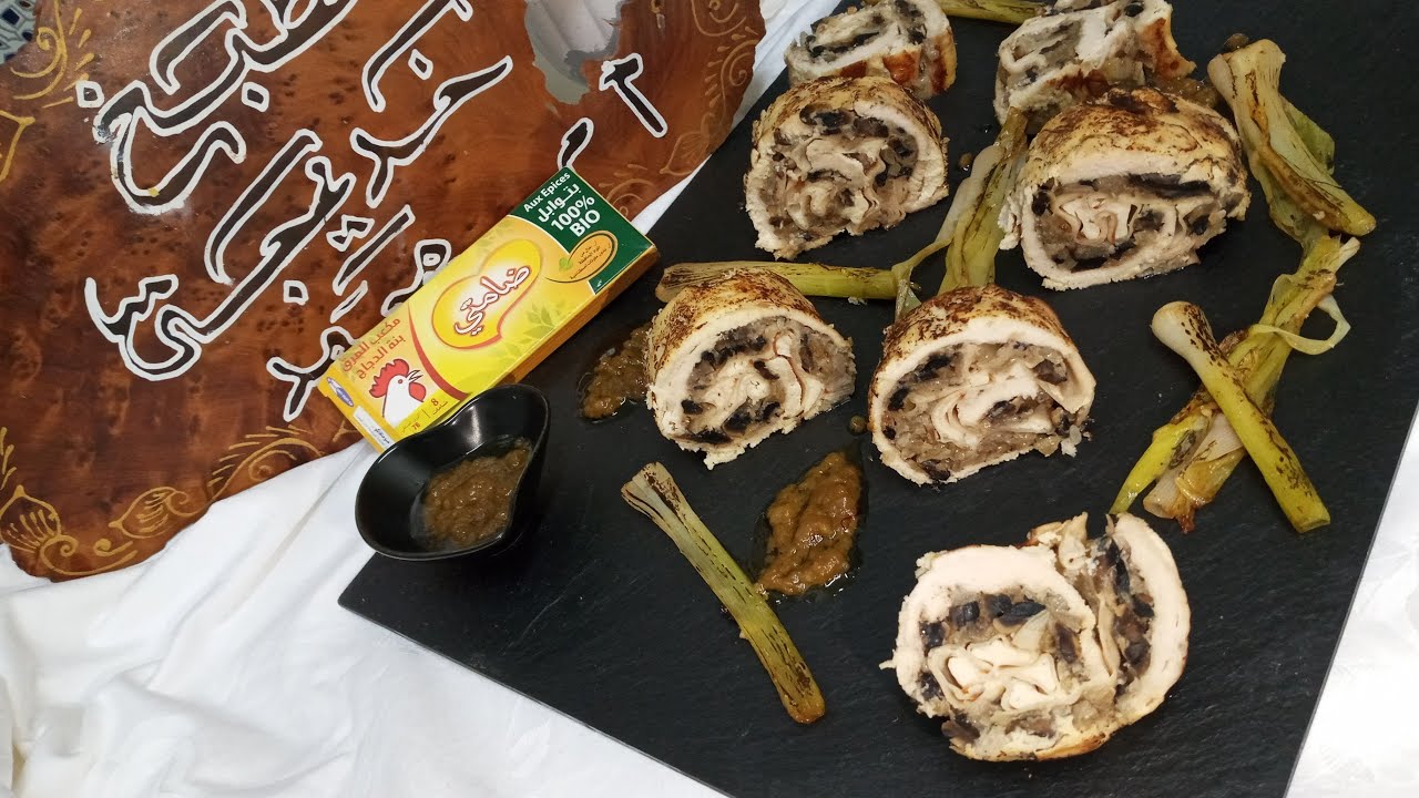 تطبيقي لوصفة الشيف خالد ملفوف الدجاج و مشاركتي في مسابقة #ضامتي