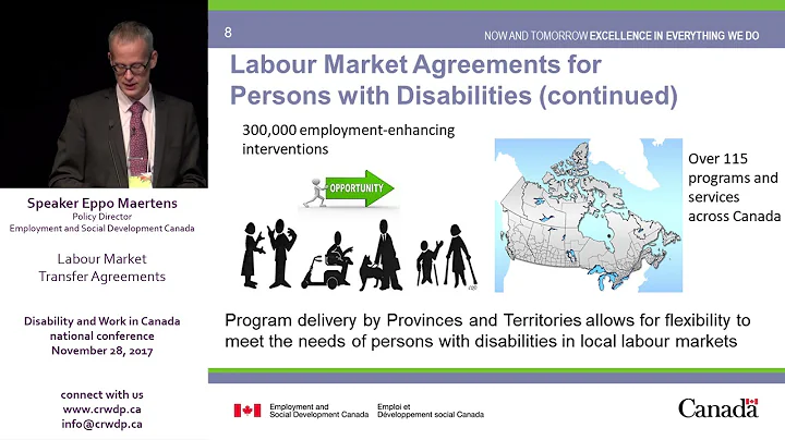 Disability and Work in Canada, 2017. Speaker presentation: Eppo Maertens