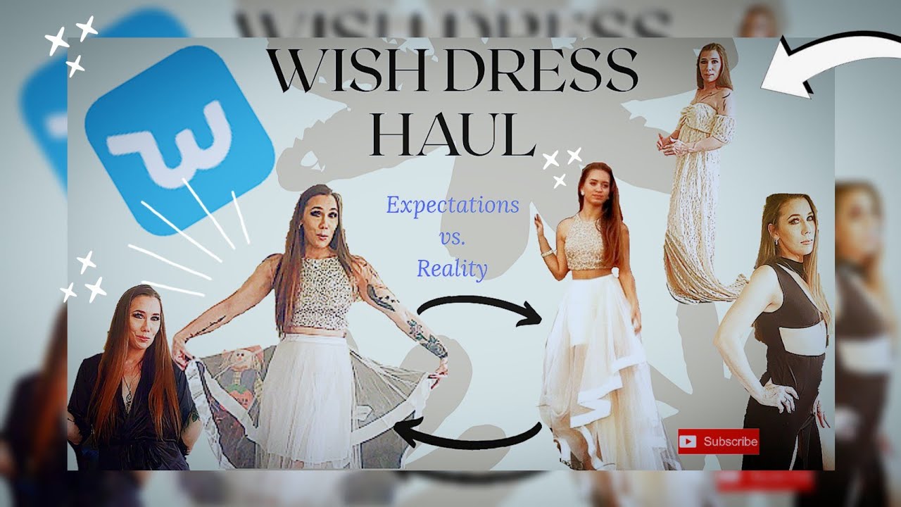 Wish Dress Haul; prom, bridesmaid etc. YouTube
