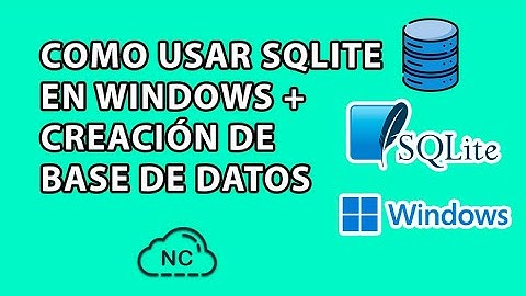 COMO USAR SQLITE 3 EN WINDOWS