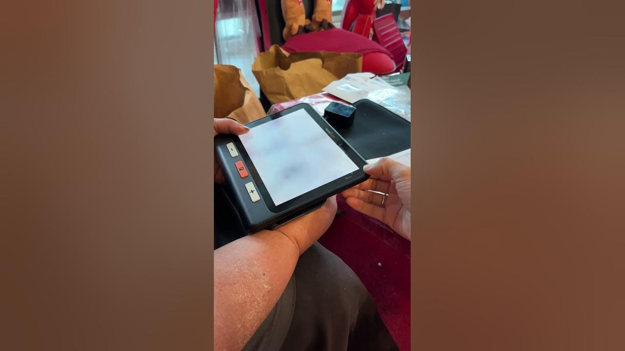 HumanWare Explore 8 Handheld Electronic Video Magnifier YouTube