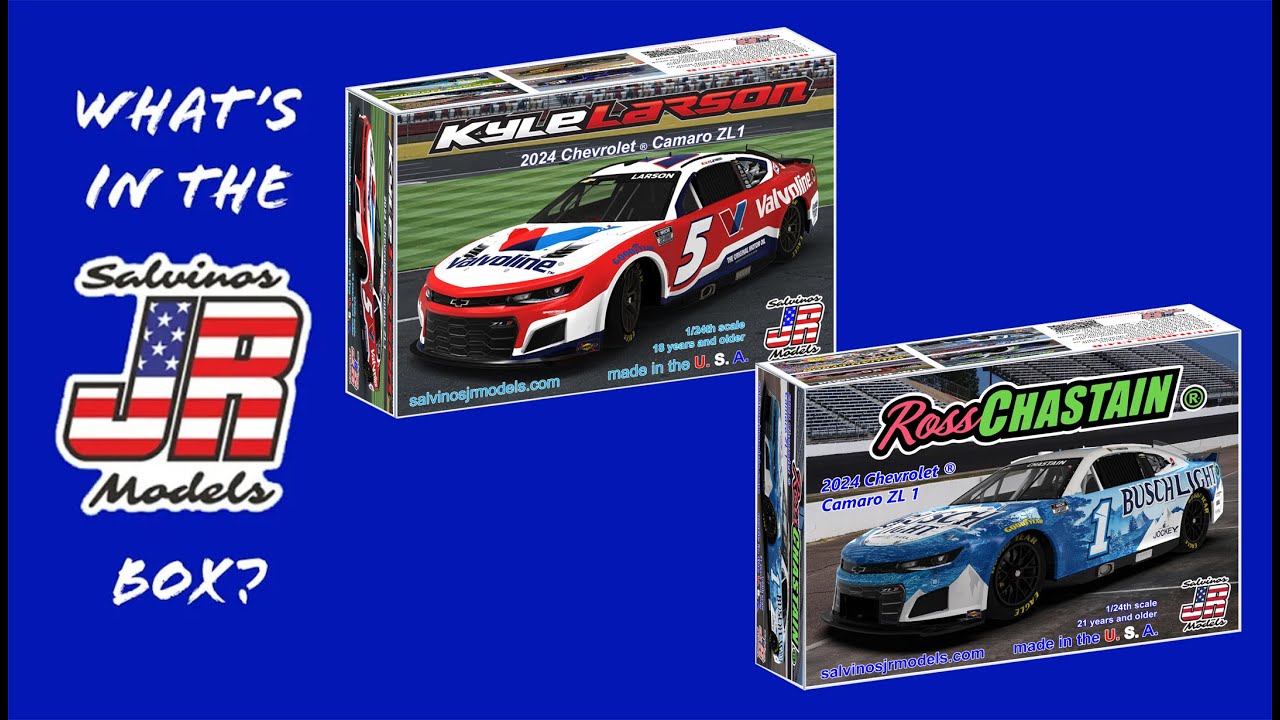 HMC2024KLV - Kyle Larson 2024 Chevrolet Camaro Valvoline Scheme