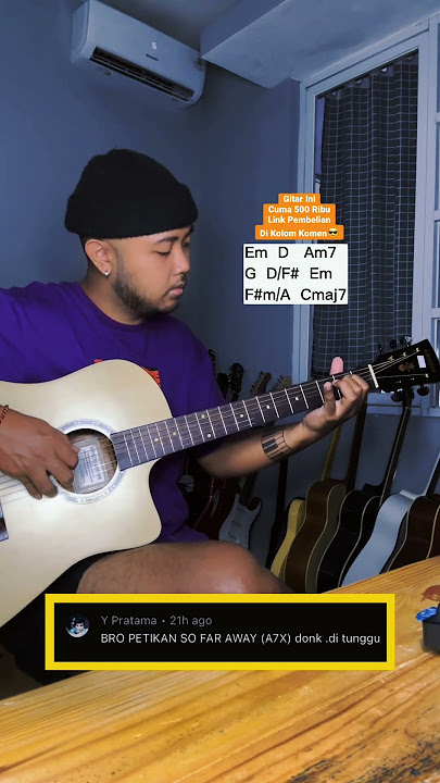Petikan Gitar Sedih Far Away Avenged Sevenfold