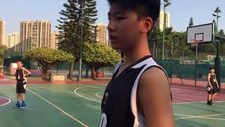 學界籃球C grade (沙西) 啓新 vs 劉百樂1st half