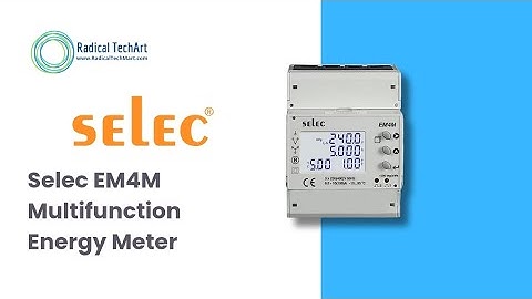 Selec EM4M 3-Phase Energy Meter Programming & Wiring | RS485, Pulse, Demand Setup Guide
