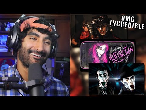 Steam Powered Giraffe - Brass Goggles, Malfunction & Diamonds [REACTION]