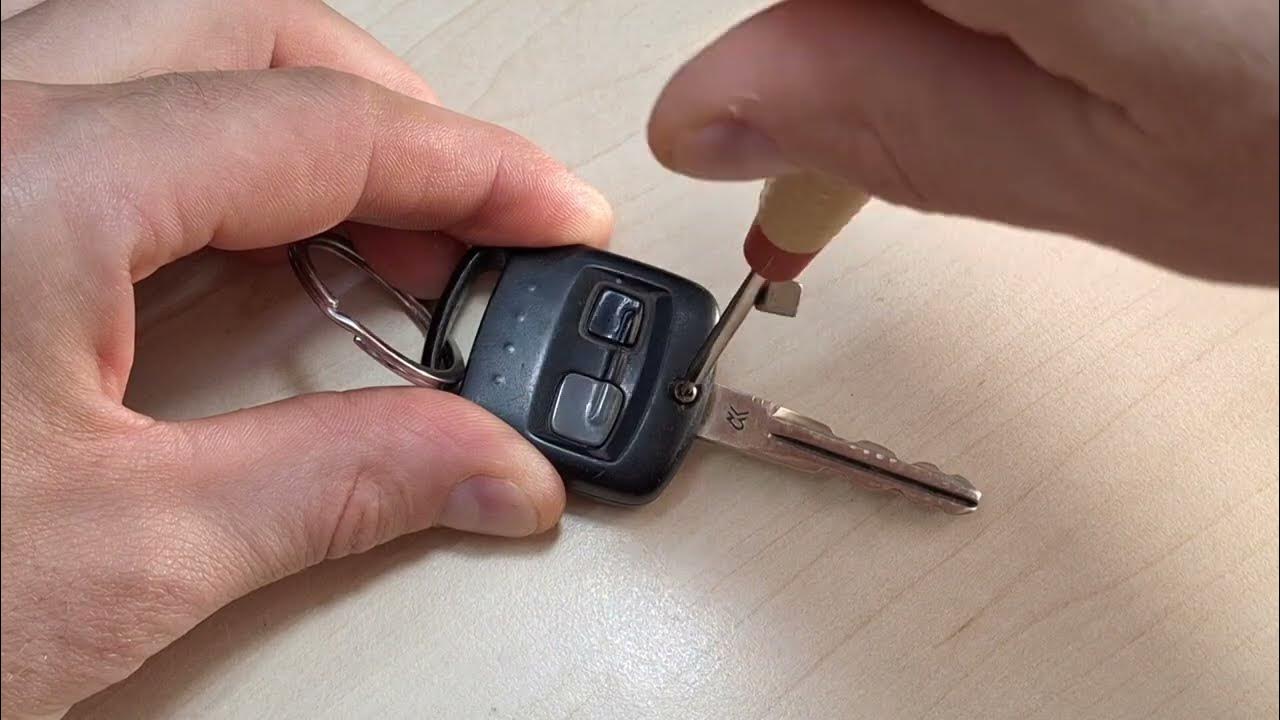 How To Change Battery On Subaru Forester Key Fob YouTube