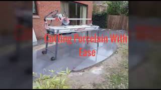 How To Cut Porcelain Paving
