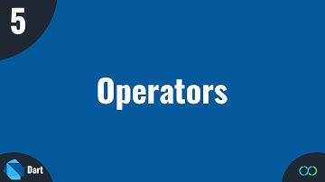 Dart Tutorial   #5 Operators