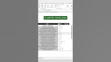 Automate Your Stock Portfolio Tracking with This Excel Hack