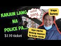 kakain lang naman kami na police pa/tropa survey solid bbm/street people tent  in cold weather