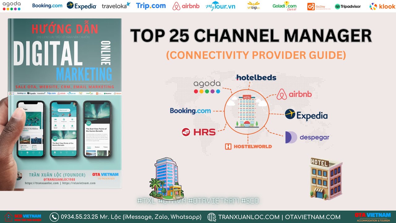 Ota Channel Manager TXL- Gợi ý top 25 nhà cung cấp dịch vụ quản lý kênh OTA (channel ...
