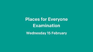15.02.23 - Places for Everyone Examination screenshot 5