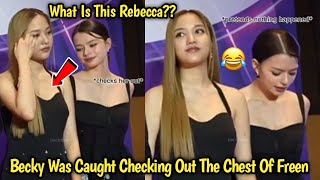 FREENBECKY | We Caught You Becky!! She's Checking Out Freen