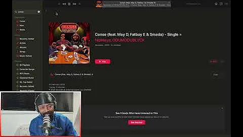 🚨🇳🇬 | Niphkeys x Odumodublvck ft MAYD, Fatboy E & Smada - CONSE | Reaction