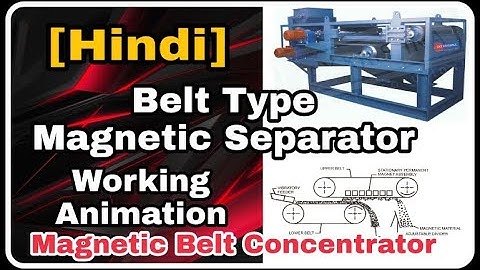 Belt Type Magnetic Separator
