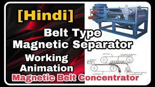 Belt Type Magnetic Separator