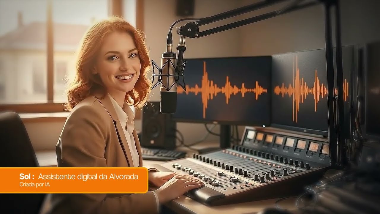 Alvorada FM lança campanha com a assistente virtual Sol 