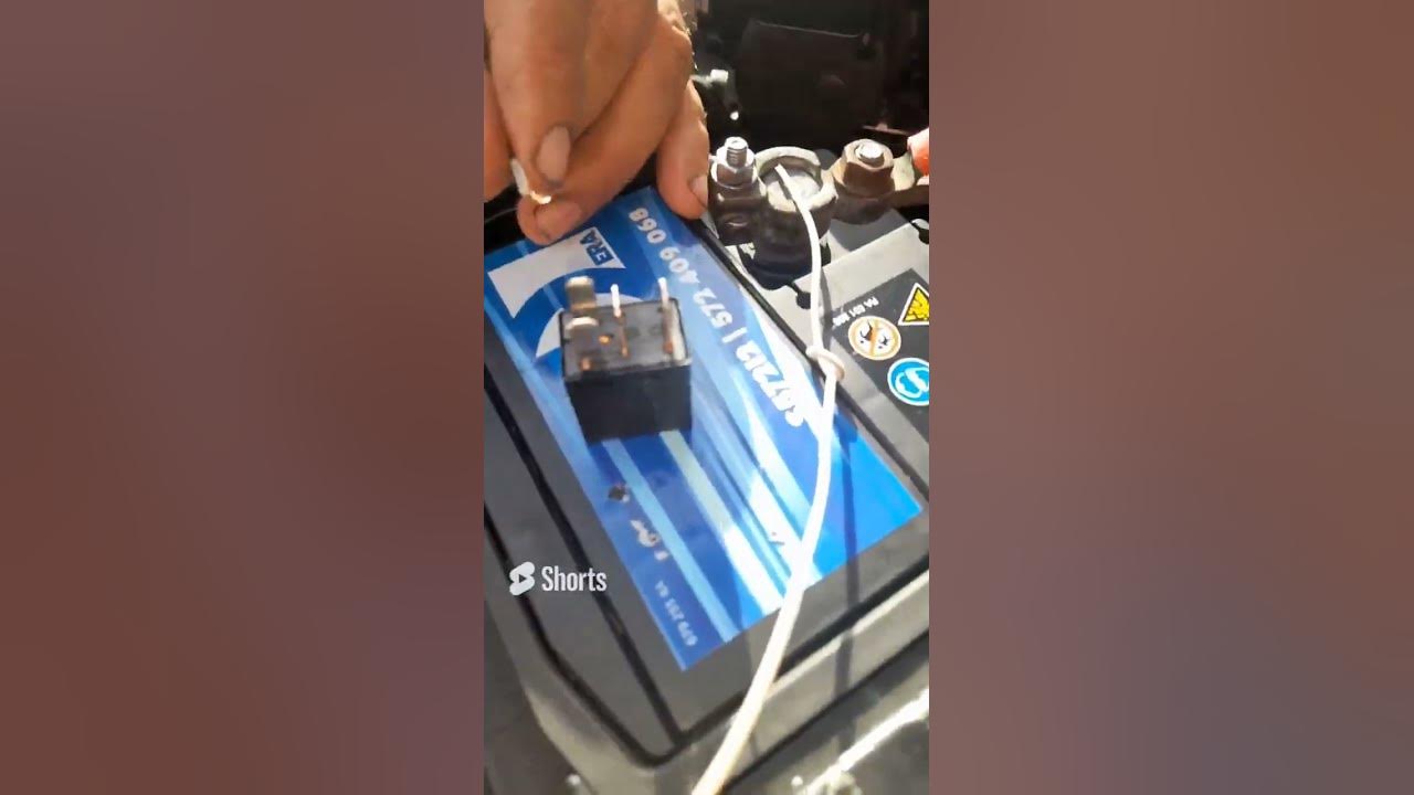 Comment Tester un Relais / how to test a relay 12 v - YouTube