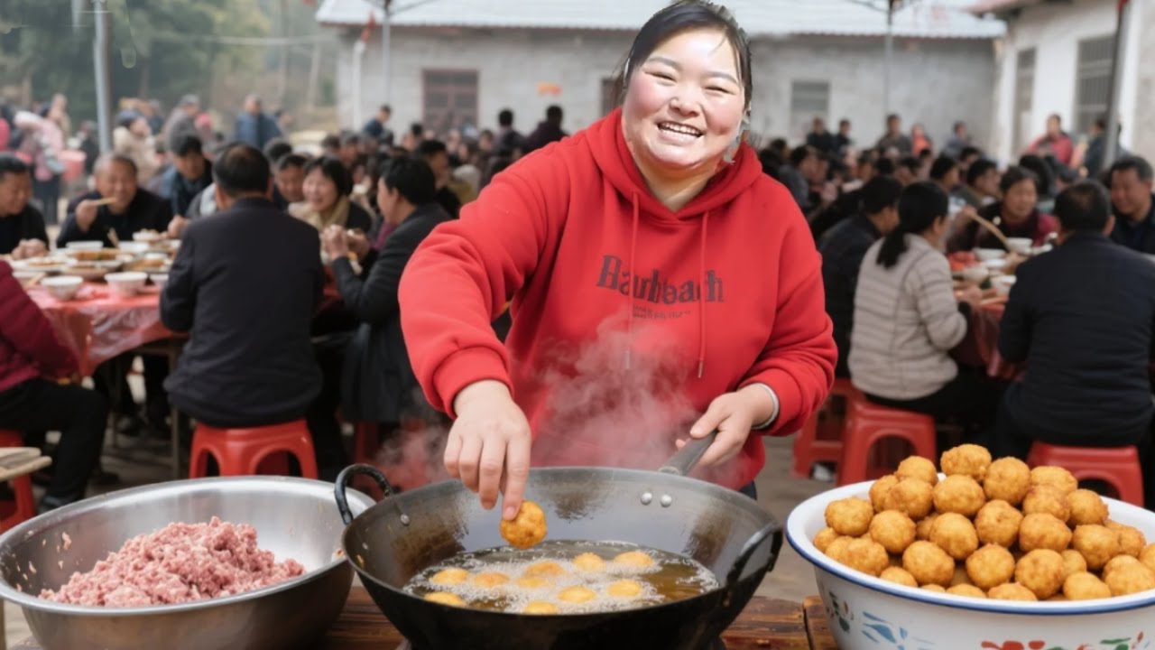 【陕北霞姐】守住陕北老味道！霞姐教你地道炸丸子，年夜饭的乡愁就这一口。