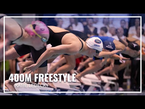 Katie Ledecky Picks Up Second Win of the Meet in the 400M Freestyle | TYR Pro Swim Series Knoxville