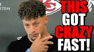Patrick Mahomes DEFIES Woke Insanity in EPIC VIDEO - Journalist Gets ANGRY!