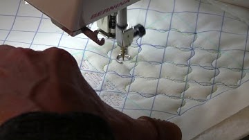 Grid-based Quilting Designs Every Week; #13 Ribbon Play