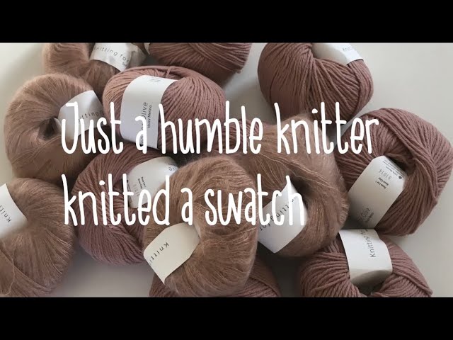 Swatch & Yarn Review: Heavy Merino and Soft Silk Mohair by