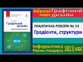 Практична № 14. Градієнти, структури | Модуль Графічний дизайн | 10(11) клас | Потієнко