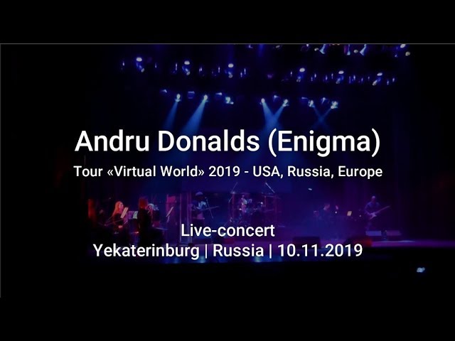 ANDRU DONALDS (Enigma) - Full Concert 10.11.2019 class=