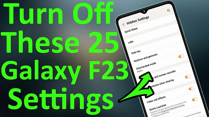 Samsung F23 5G 25+ Hidden Settings You Should Change Right Now - Battery Draining issue Resolved 🔥🔥🔥