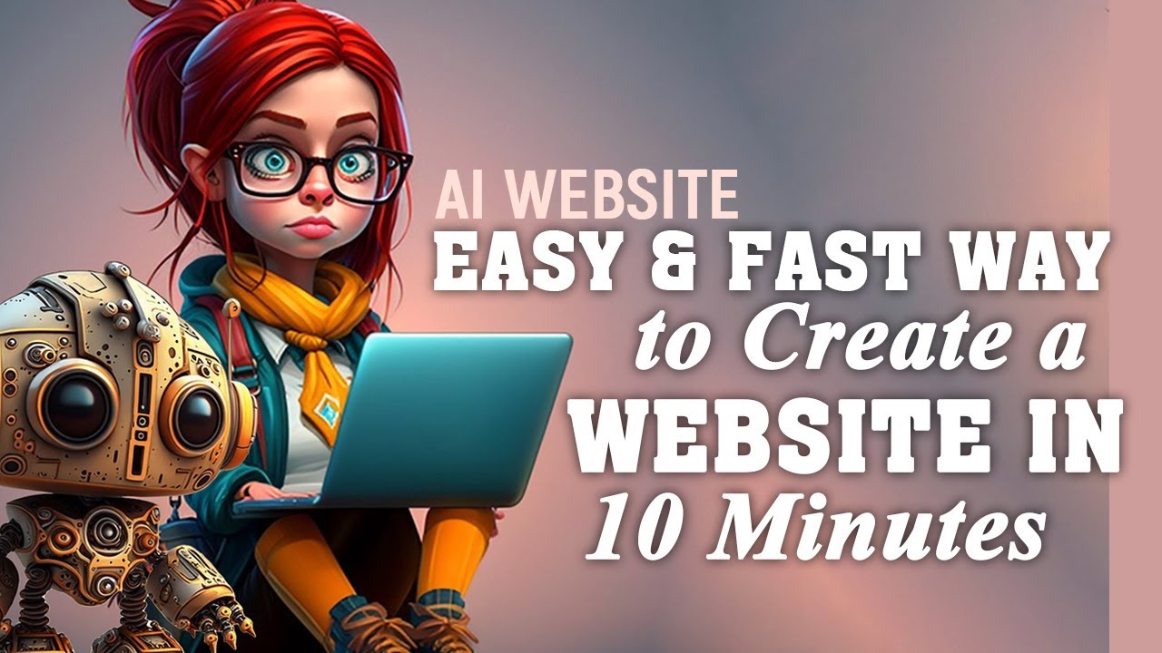 Easy and fast way to create a website with AI in just 10 minutes - YouTube