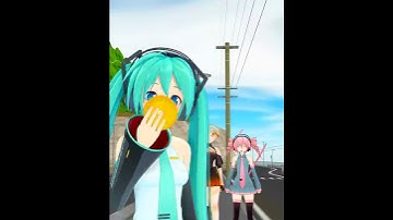 [MMD Talkloid] The delayed bus #talkloid #meloloid #mmd