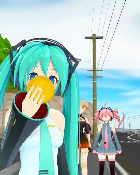 [MMD Talkloid] The delayed bus #talkloid #meloloid #mmd