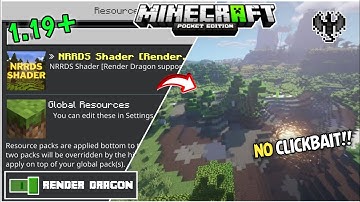 [1.19.81+ Support ] Bsl Shader For Minecraft PE 1.19 | render dragon shaders for mcpe