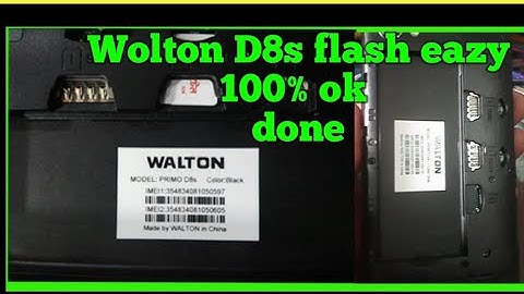 Walton d8s flash 100% ok