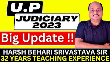 UP Judiciary Big Update ! UP PCS J Exam 2023 | UPPSC | Interview Date Announced | Pariksha Refresher