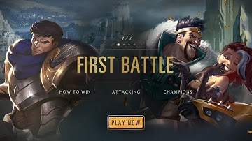 Legends of Runeterra | TUTORIAL | 01 FIRST BATTLE