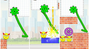 Draw To Smash: Logic Puzzle - Mobile Game, All Level Gameplay Walkthrough Part 2 (New Level)