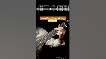 Thumbnail of Something in the Orange - Zach Bryan  | TABS Tutorial - Dr. Guitar