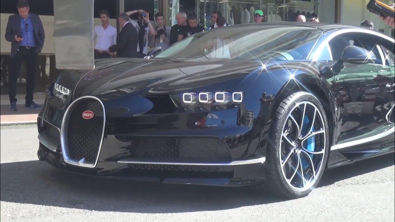 Bugatti Chiron Sound cold start in Monaco YouTube