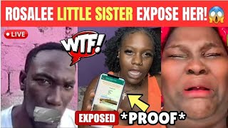 Rosealee LITTLE SISTER Finally Brakes her silence And Expose Rosalee Dutty life leaks voice note
