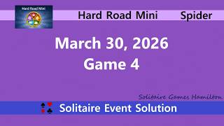 Hard Road Mini Game #4 | March 30, 2026 Event | Spider screenshot 1