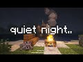 everyone is asleep but you... (minecraft music, heavy rain)
