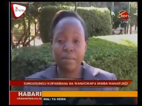 Sungusungu Kulinda Wanafunzi Kike Mimba 