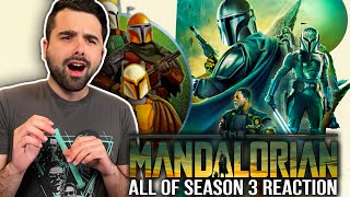 MANDALORIAN SEASON 3 REACTION! WHOLE TV SHOW WATCH UNDER 60 MINUTES