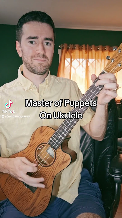 Master of Puppets on Ukulele (Metallica) #ukulele #metallica #uke #ukelele #ukulelecover #ukefun