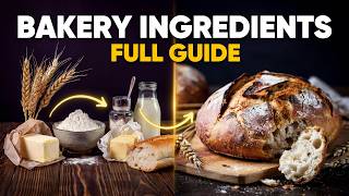 Bakery Ingredients Explained | Wheat, Flour, Yeast & Leavening (part2)