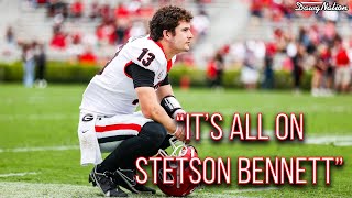 If UGA is to repeat in 2022, 'It all comes down to Stetson Bennett'