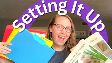 How To Organize Your PAL Homeschool Curriculum || IEW Primary Arts Of Language